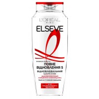 Шампунь L'oreal Paris Elseve Повний Відновлення-5 для ослаблених або пошкоджених волосся, 400 мл